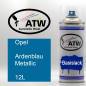 Preview: Opel, Ardenblau Metallic, 12L: 400ml Sprühdose, von ATW Autoteile West.